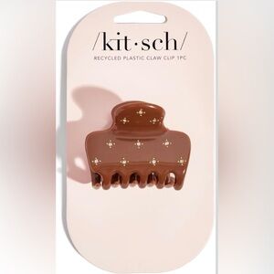 Kitsch Rhinestone Brown Claw Clip